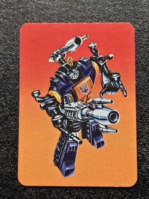 Transformers G1 Bombshell Series 1 Card 114 1985 Decepticon Tech Specs