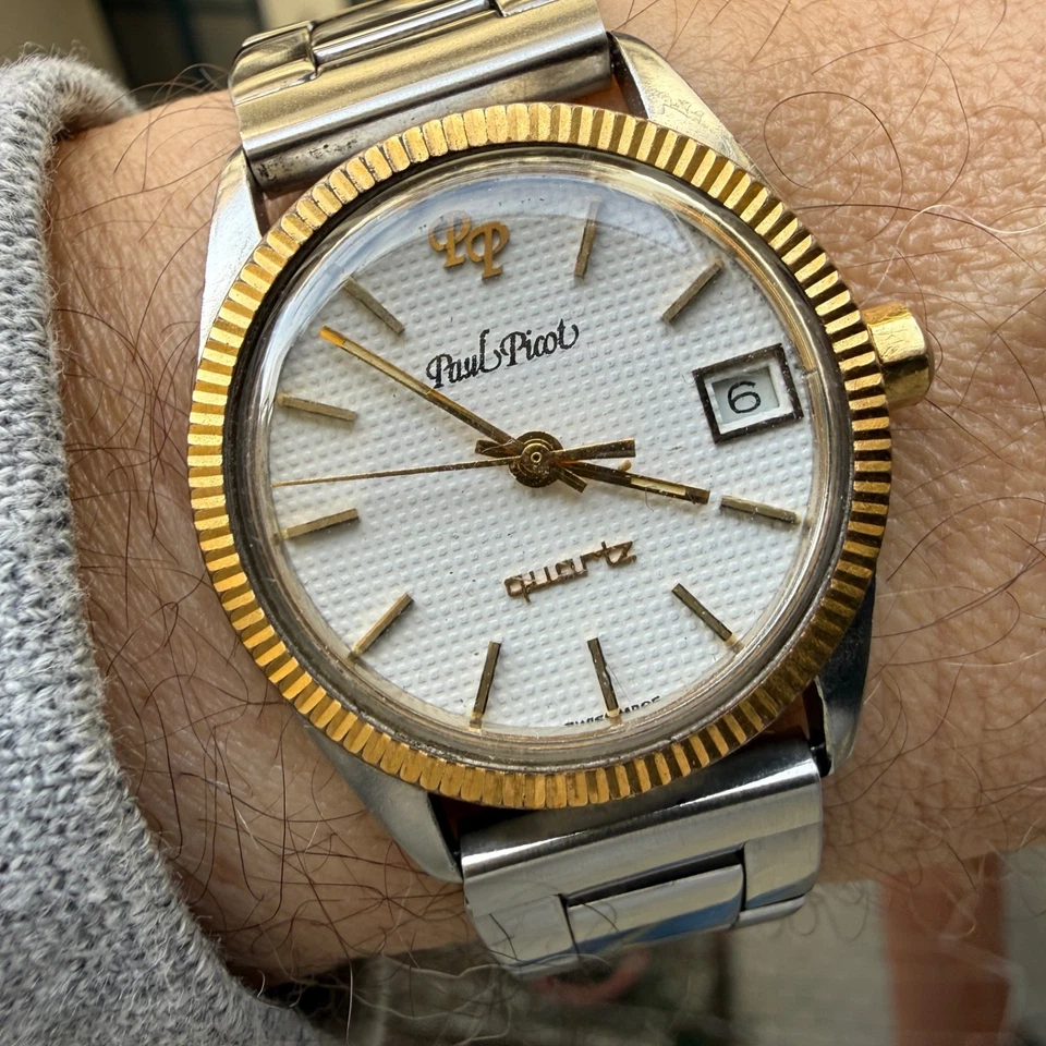 Paul Picot Levrette Women's Watch Ref: 4498-1535 Steel And Gold 30Mm Quartz - Image 3 of 4