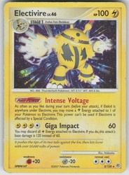 Electivire 3/130 Diamond & Pearl Holo Rare