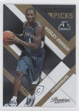 2010-11 Prestige Prestigious Picks Gold 31/99 Wesley Johnson #4 0a7