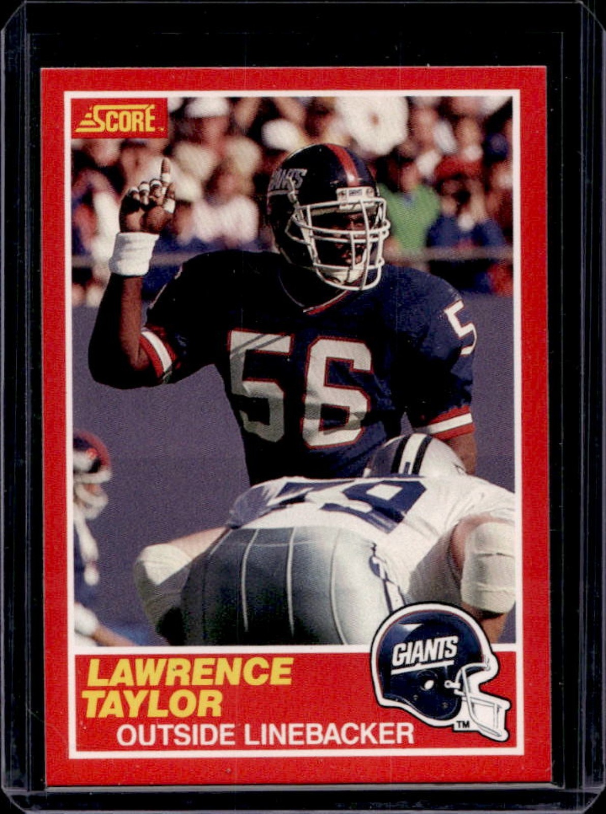 1989 Score Lawrence Taylor #192 Giants