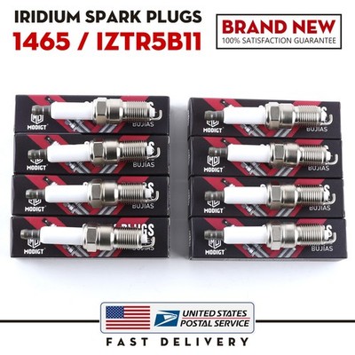 8× Iridium IZTR5B11 Spark Plugs 1465 Replace For GMC Savana 1500 2500 3500 Yukon