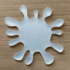 10cm Splash Shaped Mirror Acrylic Shatterproof  Fun gift BRAND NEW