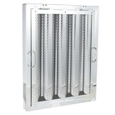 Mavrik 20 in x 16 in Stainless Steel Hood Filter w/ Spark Arrestor