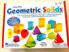 Learning Resources 14 pc View-Thru Geometric ...