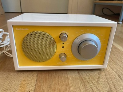 Tivoli Audio Model One AM/FM Radio Henry Kloss Frost White/Yellow