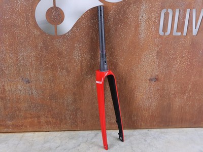 TREK DOMANE SLR GEN 4 700C RIGID FORK   VIPER RED GLOSS / 53MM OFFSET   LIDL-TRE