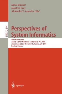 Bjrner - Perspectives of System Informatics   Second International An - X555z