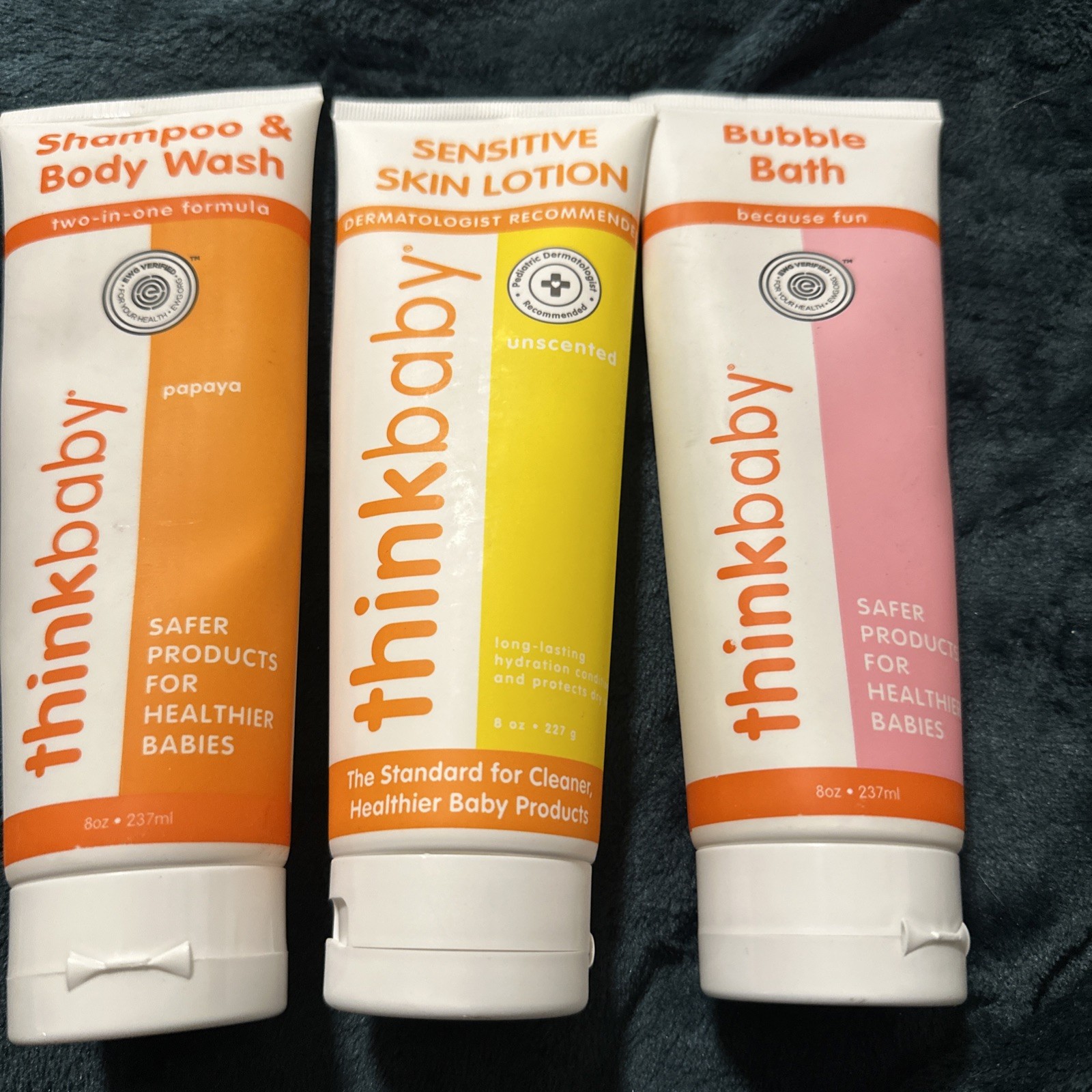 Thinkbaby Baby Shampoo & Body Wash, Sensitive Body Lotion & Bubble Bath #1