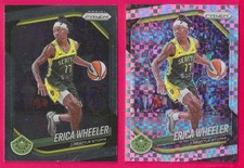 2025 WNBA Prizm X-Factoir Erica Wheeler w/base card #125 Seatle Storm