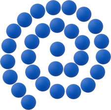 30 Pack Ping Pong Balls Bulk, 40Mm Plastic Balls, for Carnival, Pool, Arts, Game