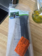 Barrette Nylon/Stainless Steel Black Locking Pool Safety Latch