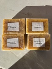 8X Turmeric  Kojic Acid Brightening Soap Whitening Dark Spots Lighting Acne