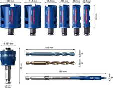 Bosch Professional 1X Seghe A Tazza Expert Sheet Metal Per Lamiere Di Acciaio, Lamiere Di Acciaio Inossidabile, Ø 40 Mm, Accessorio Trapano A Percussione - 4