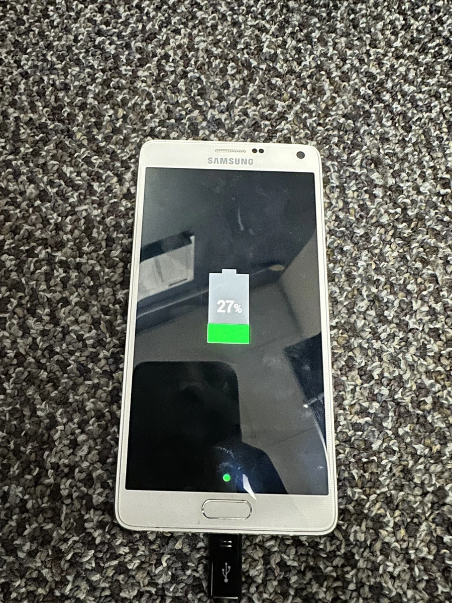 Samsung Galaxy Note 4 White AT&T Cell Phones & Smartphones for
