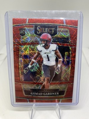 2022 Panini Select Draft Picks Red Lazer Prizm #54 Ahmad Sauce Gardner RC