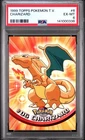 1999 TOPPS POKEMON TV #6 CHARIZARD PSA 6