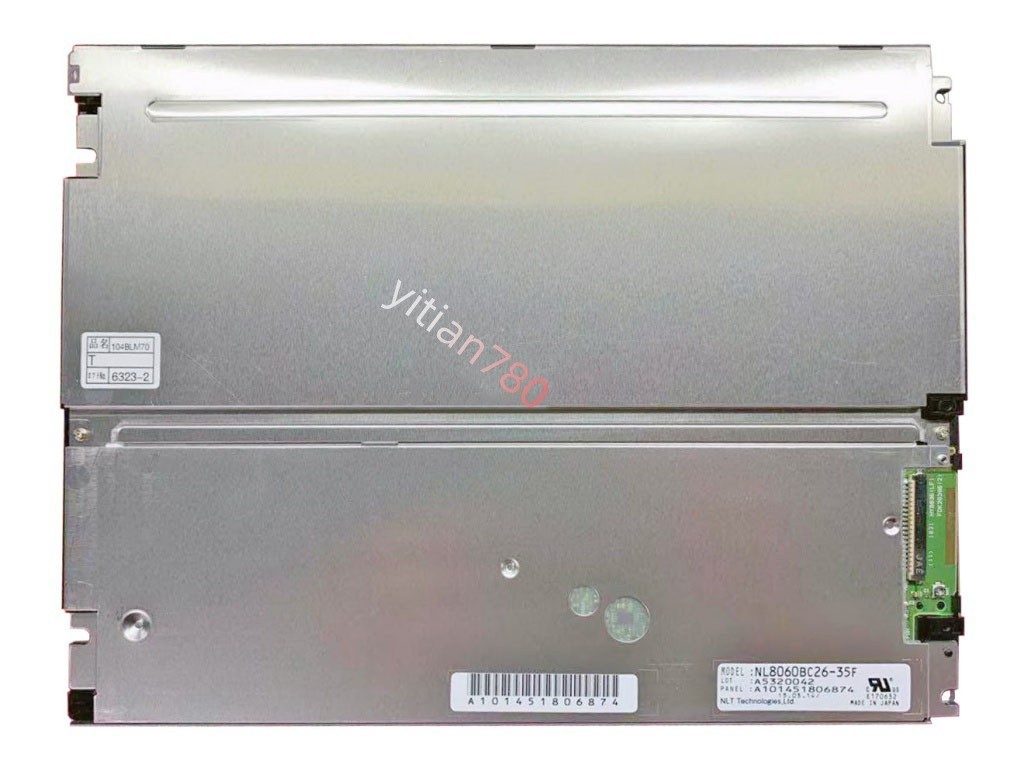 10.4-inch NL8060BC26-35D NL8060BC26-35F NEC LCD display panel 1 year warranty