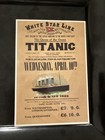 Titanic Vintage Postcard Queen Of The Ocean Ready To Frame Affordable Rare — photo 1
