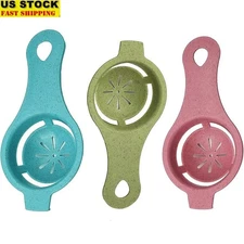 Egg Separator Tool Food Grade Resin Kitchen Helper Easy Use Yolk White Splitter