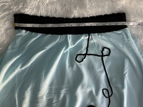 Poodle Skirt 1950’s Costume Women’s Plus Sz XXL Blue Dog - Picture 9 of 11
