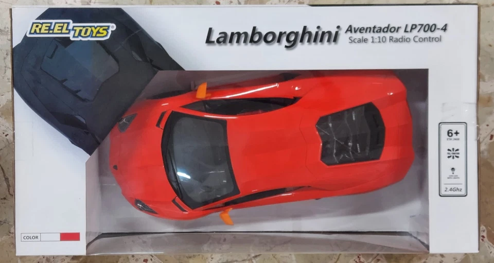 Modellino radiocomandato Lamborghini Aventador LP 700-4 - RE.EL TOYS - Originale - Immagine 3 di 4