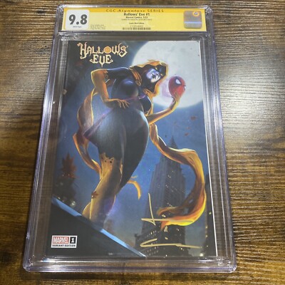 HALLOW'S EVE #1 * CGC 9.8 SS * SIGNED TIAGO DA SILVA LIMITED #145 OF 300 W/COA