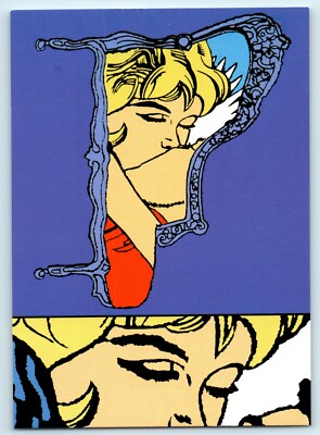 POSTKARTE POP ART KINO KARTE CARTOON KUSS 80er Jahre Roy Lichtenstein MATTHEW STAND
