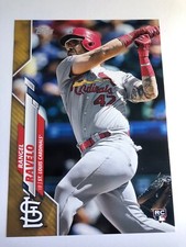 2020 Topps Rookies Jumbo 5x7 Rangel Ravelo Cardinals 676 RC 01/10
