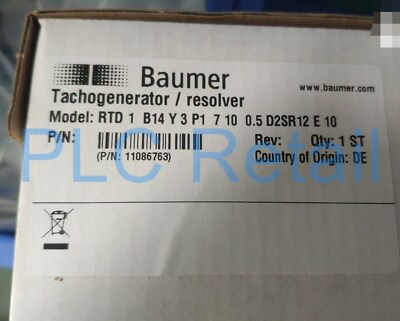 1PCS NEW Baumer Sensor RTD 1 B14 Y3 P1 7 10 0.5 D2SR12 E 10 11086763 | eBay