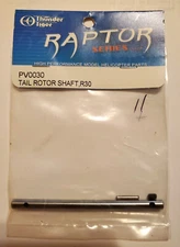 Vintage Thunder Tiger PV0030 Tail Rotor Shaft, Raptor R30 / R50, NIP