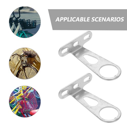 2 Pezzi Supporto Porta Forcella Anteriore Bici Fissaggio Cestello Auto - Foto 12 di 12