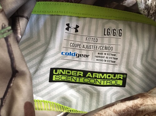 UNDER ARMOUR COLDGEAR TURTLENECK SHIRT REALTREE NWT-Women’s Size L - Picture 4 of 12