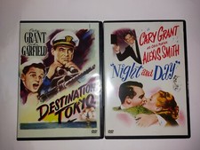 DESTINATION TOKYO/NIGHT  DAY CARY GRANT DVDS 1943/1946