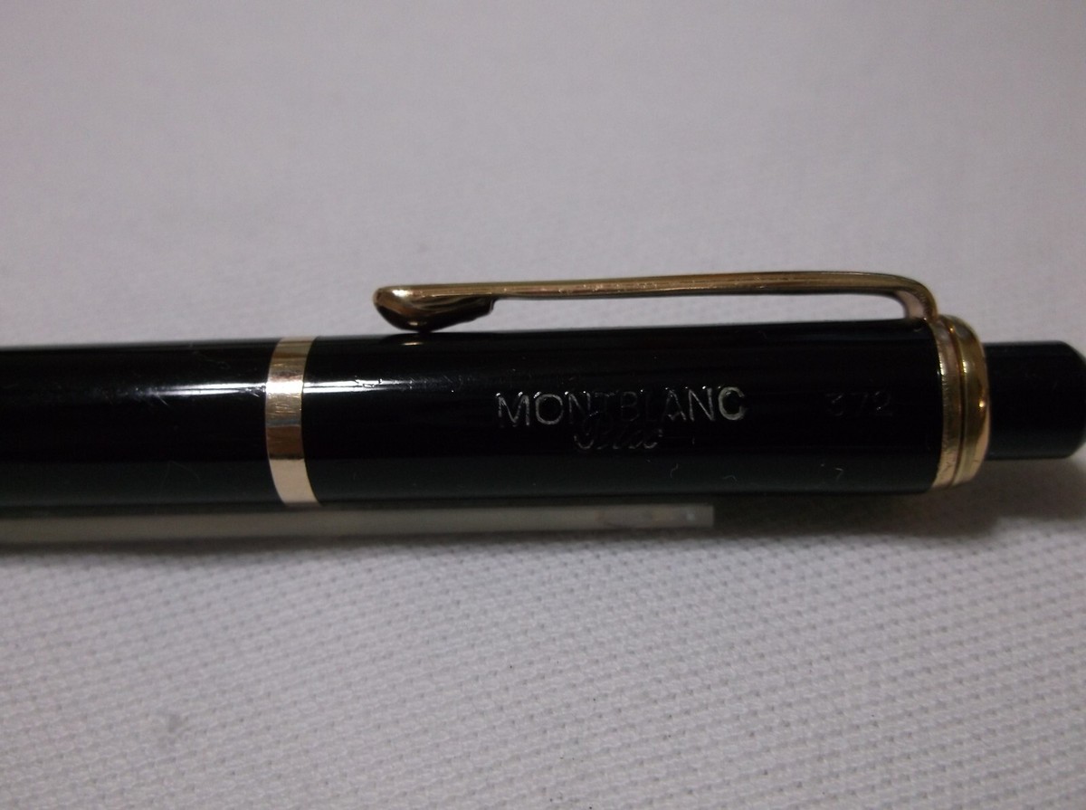 MONTBLANC PIX # 372 BLACK MECHANCIAL PENCIL / 1.18 mm lead