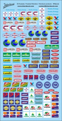 Décalcomanies Mobil Pour Modèles Réduits 1/24 - Feuille 175x90 Mm - Interdecal - Neuf