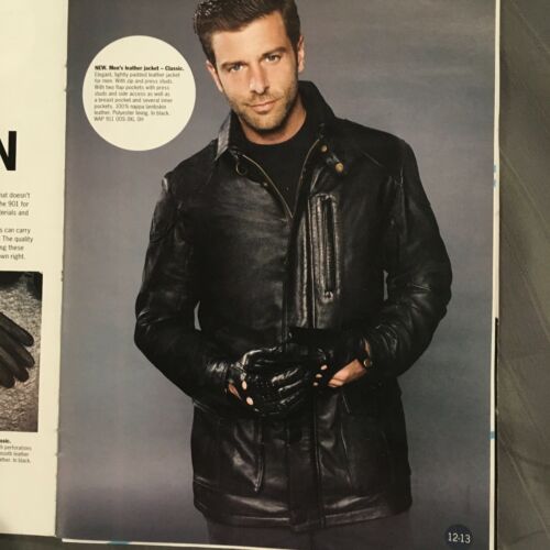 PORSCHE DESIGN LEATHER JACKET FROM THE CLASSIC COLLECTION OF 2015. MEN'S US = S. - Picture 1 of 11