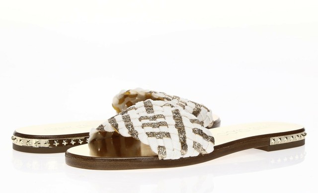 jimmy choo slide sandals