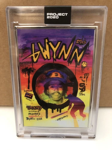 2020 TOPPS PROJECT 2020 #135 TONY GWYNN ARTIST PROOF /20 - BY GREGORY SIFF