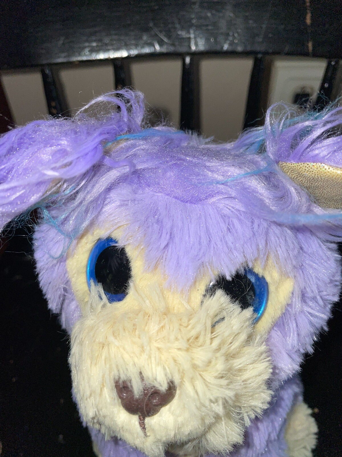 Little Live Pets Scruff-a-Luvs Cutie Cuts Purple Shaggy Puppy Dog Plush 8” Plush