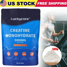 Creatine Monohydrate 100% Pure Powder 500g (1.1 lb) Micronized