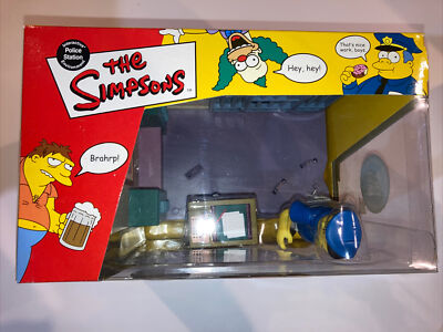 ザ・シンプソンズ インタラクティブポリスステーション12→8 2002 Playmates The Simpsons WOS Interactive Police Station