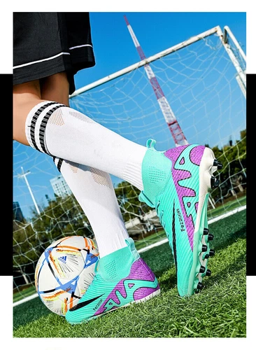 Kids Adults Junior Boys Football Boots AG/TF Soccer Training Shoes Sizes UK 1-9 - Picture 12 of 38
