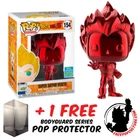 FUNKO POP DRAGON BALL Z SUPER SAIYAN VEGETA RED CHROME #154 SDCC 2019 EXCLUSIVE