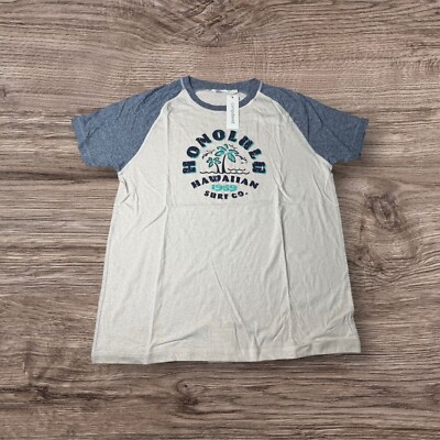 Camp David Mens Honolulu Hawaiian Surf Co. 1959 Raglan T-Shirt L