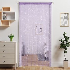 Beaded Doorway Curtain Door Beads Curtains String Door Curtain Panel Glazed Bead