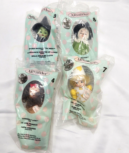 McDonald's complete set of 4 Madame Alexander Wizard of Oz Dolls 2007 - Picture 2 of 6