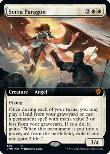 MTG FOIL Serra Avatar - Dominaria Remastered #026 | eBay