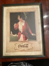 Vintage Coca Cola April, 1922 Women's World Magazine Print Ad. Atlanta, Ga.