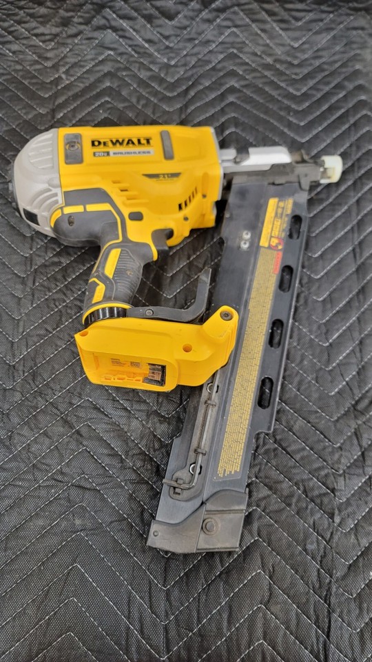 DEWALT DCN21PL 20V Plastic Collated Cordless Framing Nailer (Battery & Charger) 885911607018 eBay